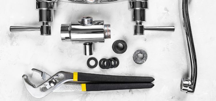 Kitchen faucet Tools and Materials