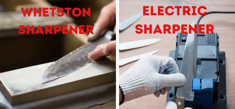 whetstone vs electric sharpener