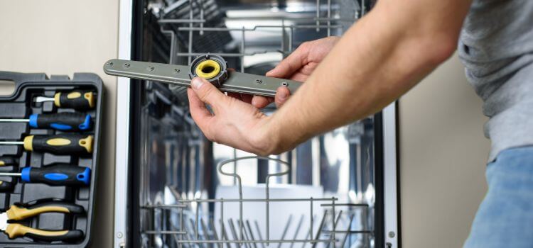 Start Dishwasher - Step By Step Process