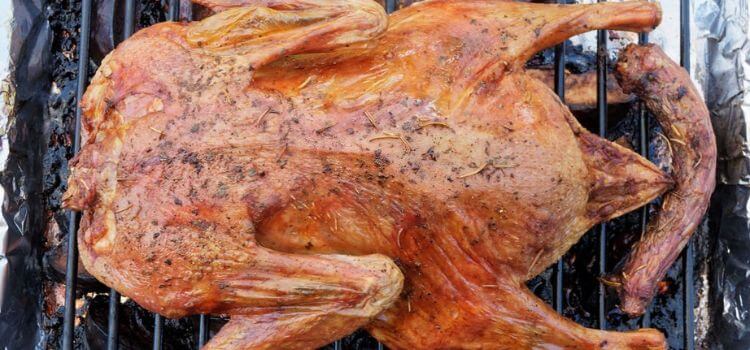 Whole Duck Grilling on a Gas Grill